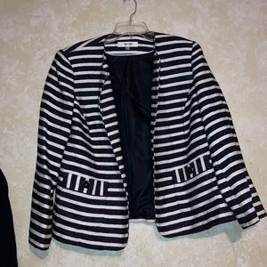 Striped Jones Studio Jacket